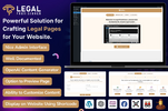 WordPress Legal Pages Generator Plugin with AI