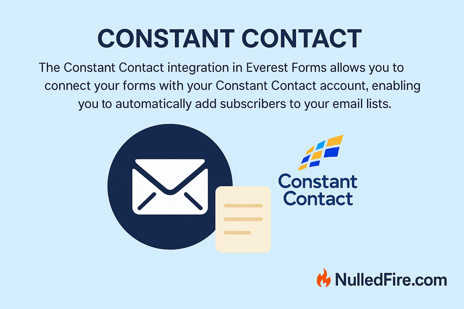 Everest Forms - Constant Contact