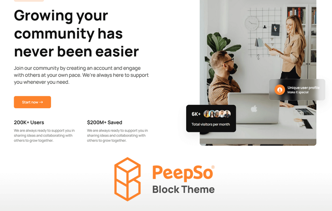 PeepSo Block Theme
