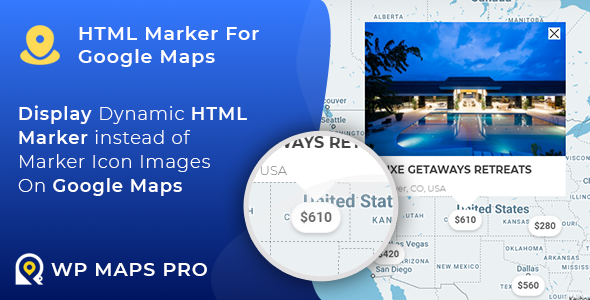 HTML Markers for Google Maps