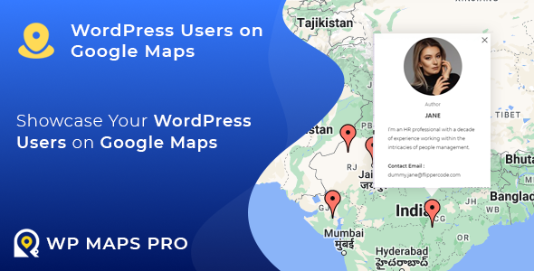 WP Users on Google Maps