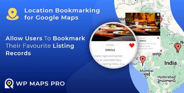 Bookmark Locations for Google Maps