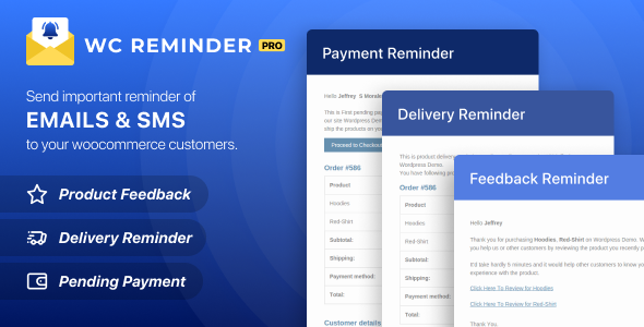 WooCommerce Reminder Pro