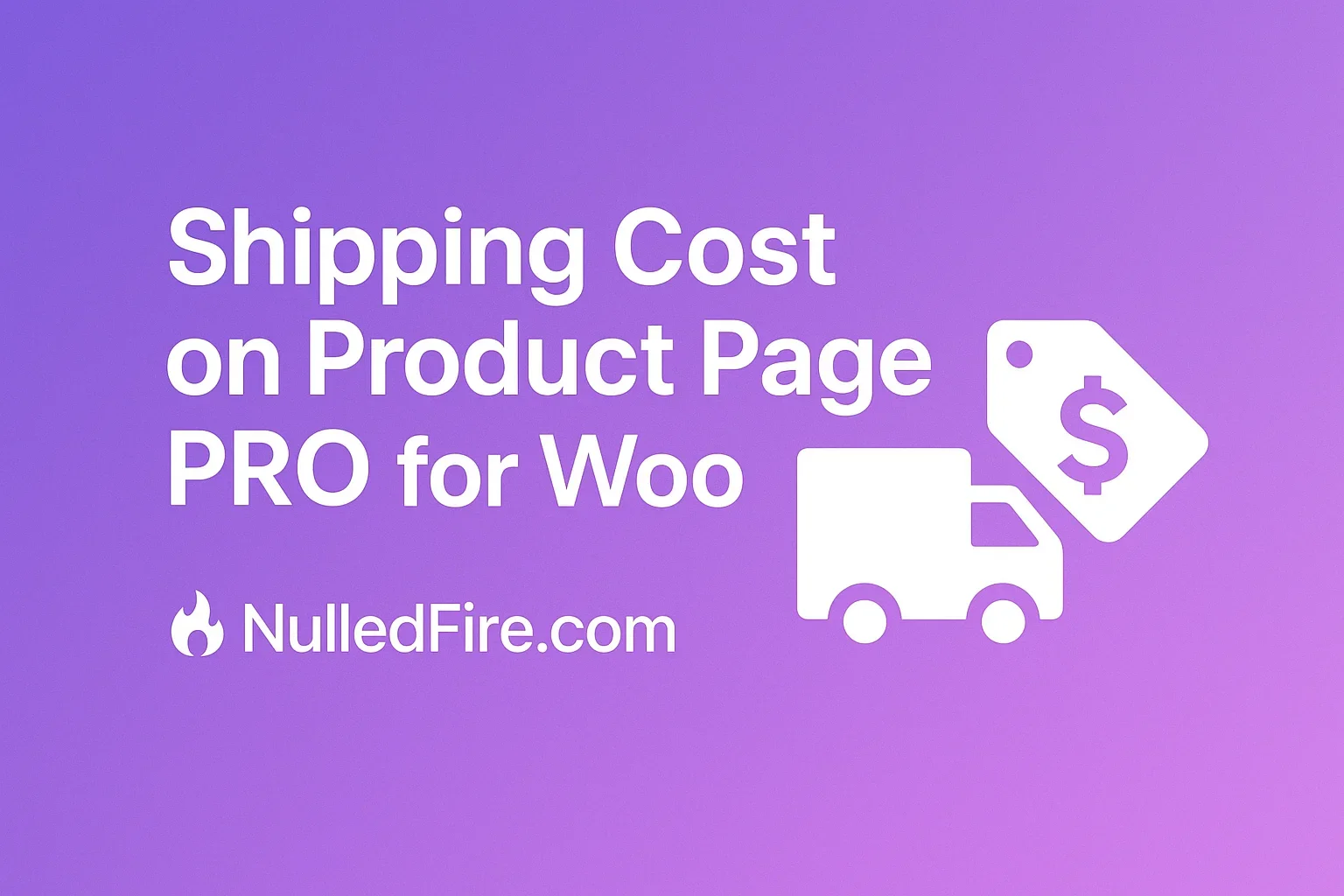 Shipping Cost on Product Page