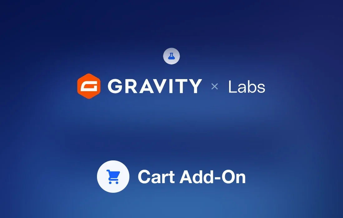 Gravity Forms - Cart Add-On