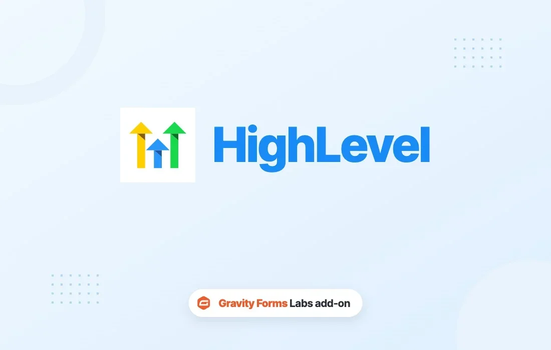 Gravity Forms - HighLevel Add-On